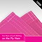 G128 3 Pack: Solid Magenta Color Flag | 4x6 Ft | LiteWeave Pro Series Printed 150D Polyester | Indoor/Outdoor, Vibrant Colors, Brass Grommets